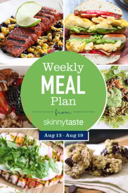 A free 7-day flexible meal plan including breakfast, lunch and dinner and a shopping list. All recipes include calories and Weight Watchers Freestyle™ SmartPoints®.