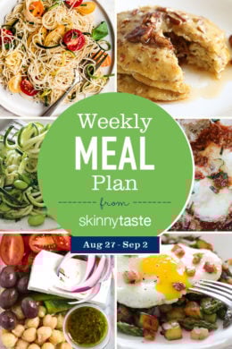 A free 7-day flexible meal plan including breakfast, lunch and dinner and a shopping list. All recipes include calories and Weight Watchers Freestyle™ SmartPoints®.