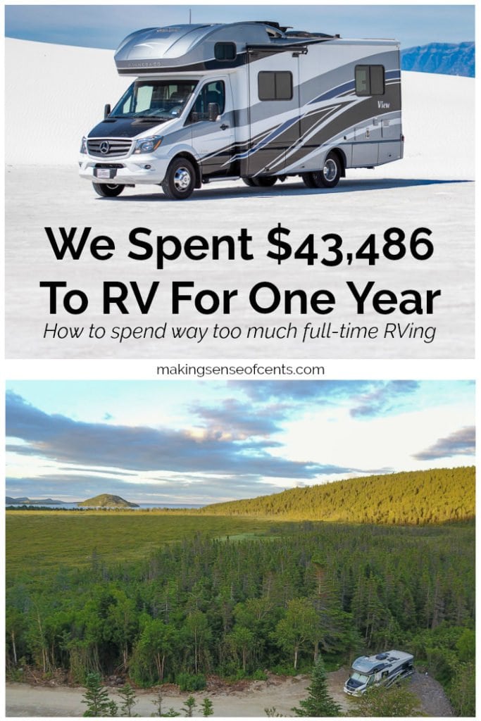 We Spent $43,486 To RV For One Year - How to Spend Way Too Much Full-Time RVing
