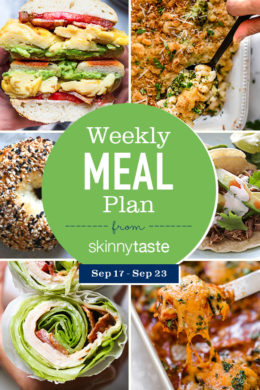 A free 7-day flexible meal plan including breakfast, lunch and dinner and a shopping list. All recipes include calories and Weight Watchers Freestyle™ SmartPoints®.