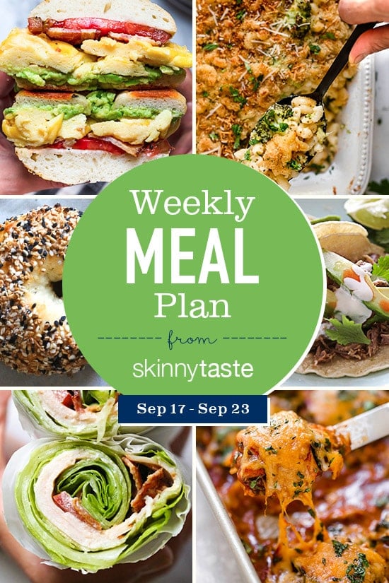 A free 7-day flexible meal plan including breakfast, lunch and dinner and a shopping list. All recipes include calories and Weight Watchers Freestyle™ SmartPoints®.