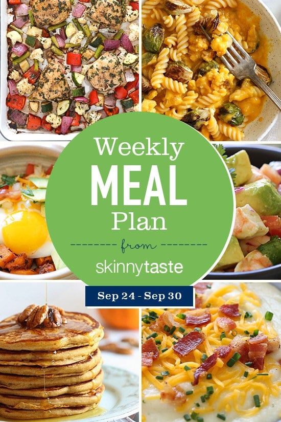 A free 7-day flexible meal plan including breakfast, lunch and dinner and a shopping list. All recipes include calories and Weight Watchers Freestyle™ SmartPoints®.