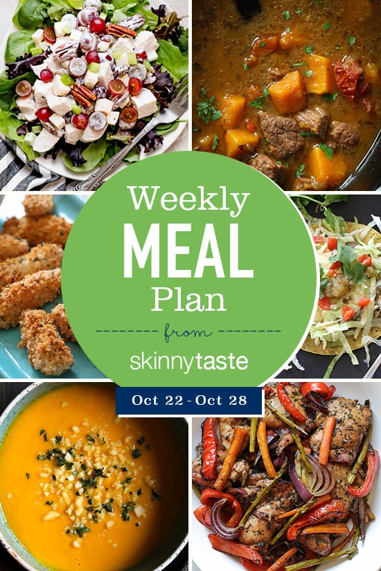 A free 7-day flexible meal plan including breakfast, lunch and dinner and a shopping list. All recipes include calories and Weight Watchers Freestyle™ SmartPoints®.