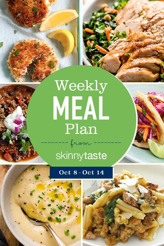 A free 7-day flexible meal plan including breakfast, lunch and dinner and a shopping list. All recipes include calories and Weight Watchers Freestyle™ SmartPoints®.