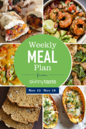 Skinnytaste Meal Plan (November 12-November 18)