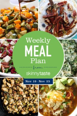 A free 7-day flexible meal plan including breakfast, lunch and dinner and a shopping list. All recipes include calories and Weight Watchers Freestyle™ SmartPoints®.