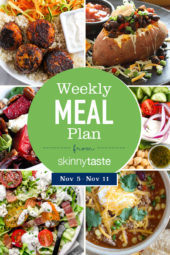 A free 7-day flexible meal plan including breakfast, lunch and dinner and a shopping list. All recipes include calories and Weight Watchers Freestyle™ SmartPoints®.