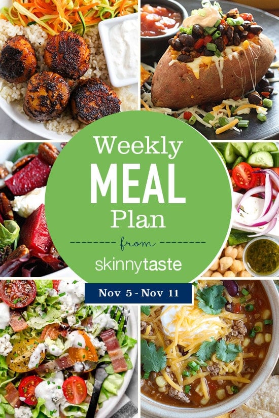A free 7-day flexible meal plan including breakfast, lunch and dinner and a shopping list. All recipes include calories and Weight Watchers Freestyle™ SmartPoints®.