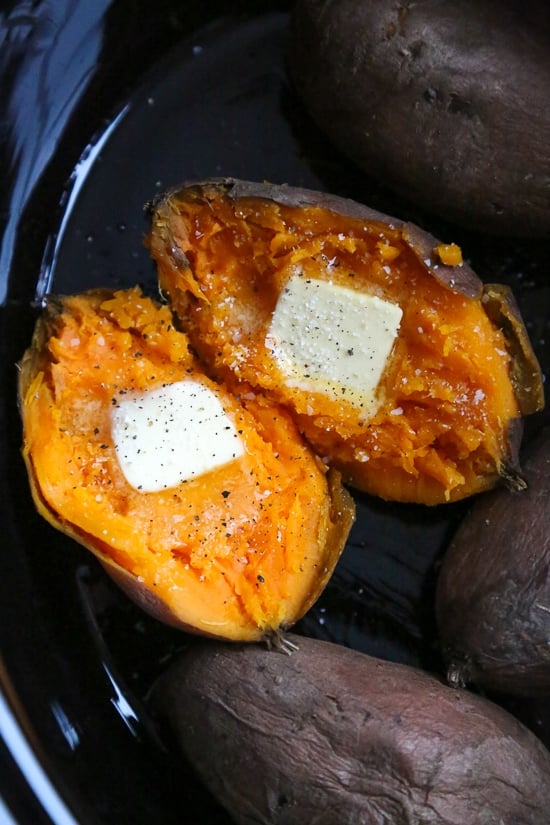 Slow Cooker Sweet Potatoes