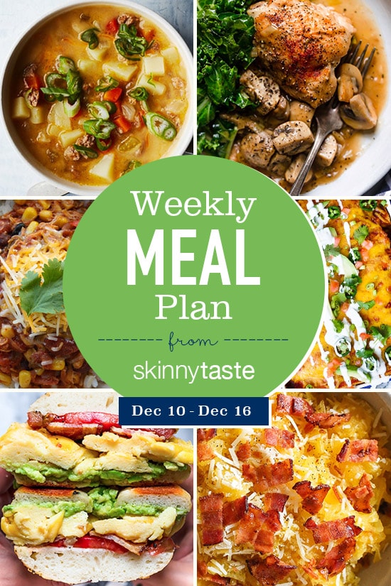 A free 7-day flexible meal plan including breakfast, lunch and dinner and a shopping list. All recipes include calories and Weight Watchers Freestyle™ SmartPoints®.