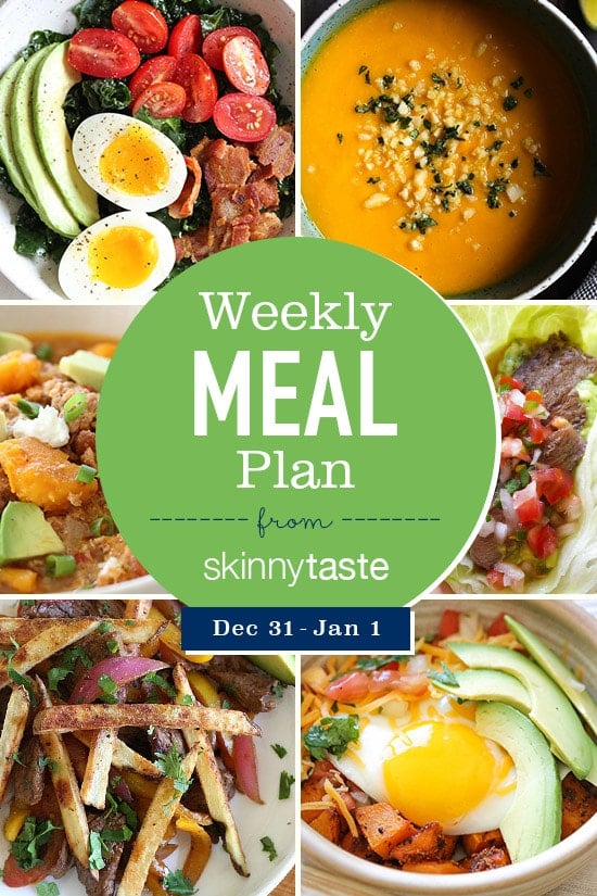 A free 7-day flexible weight loss meal plan including breakfast, lunch and dinner and a shopping list. All recipes include calories and Weight Watchers Freestyle™ SmartPoints®.