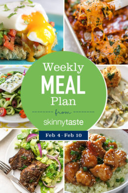 A free 7-day flexible weight loss meal plan including breakfast, lunch and dinner and a shopping list. All recipes include calories and Weight Watchers Freestyle™ SmartPoints®.