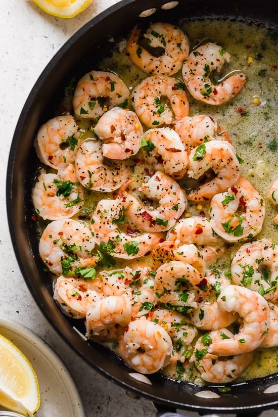 This quick and easy Shrimp Scampi with Broccoli Orzo is a dish the whole family will love and it's ready in under 30 minutes!