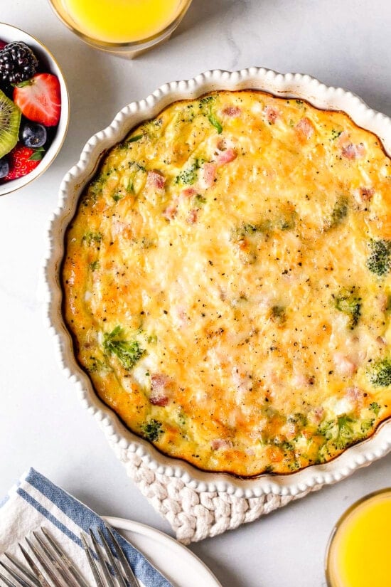 Crustless Quiche
