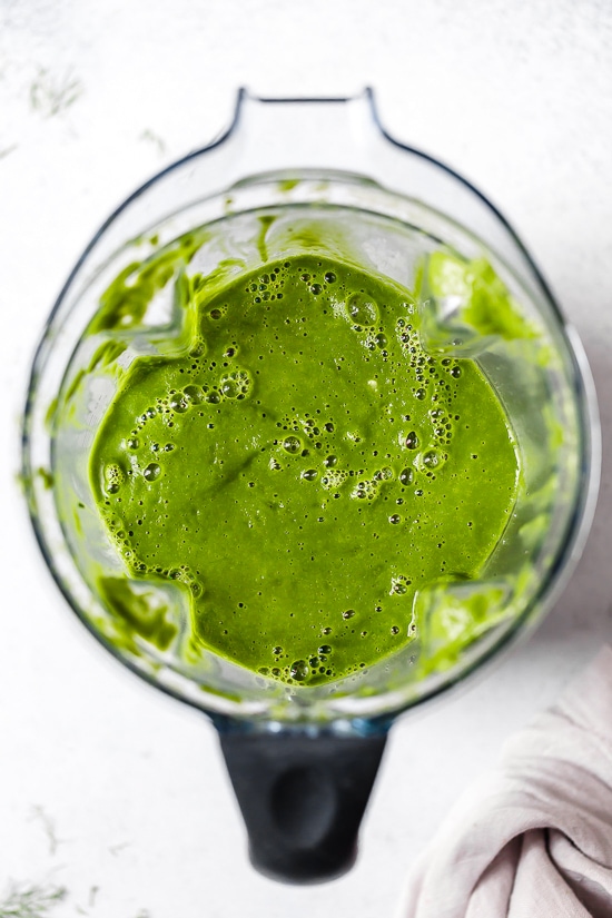 Green Detox Soup with Toasted Hemp Gremolata