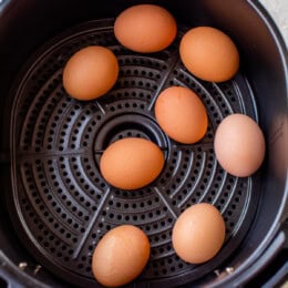 Air Fryer Hard Boiled Eggs