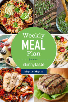 A free 7-day flexible weight loss meal plan including breakfast, lunch and dinner and a shopping list. All recipes include calories and WW SmartPoints®.