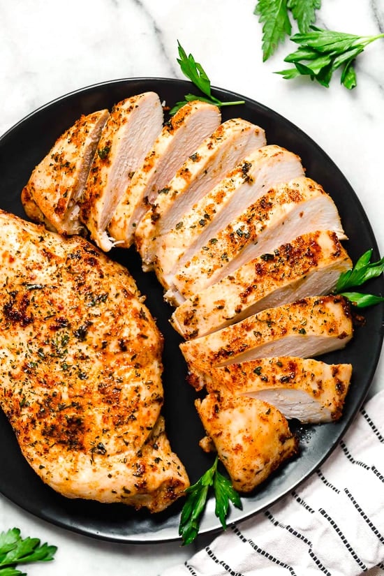 chicken breasts in the air fryer