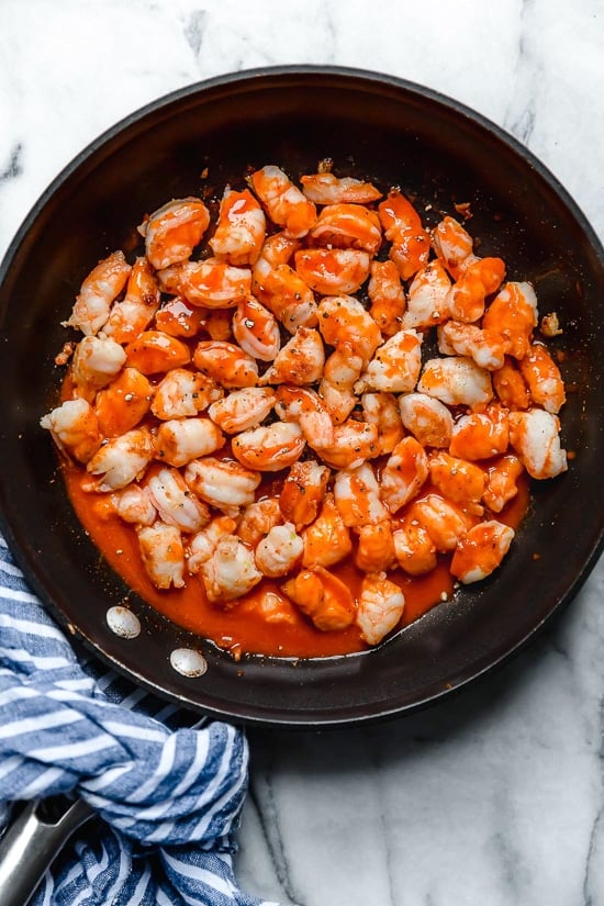 Skillet Buffalo Shrimp Recipe