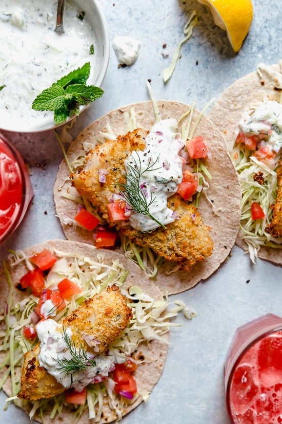 Yogurt swaps to make tacos