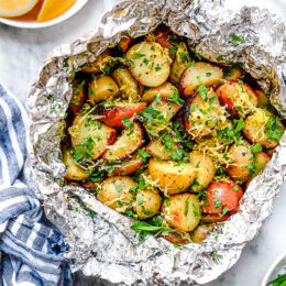 Lemon-Parsley Foil Packet Potatoes