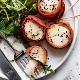 Air Fryer Bacon Wrapped Scallops Recipe