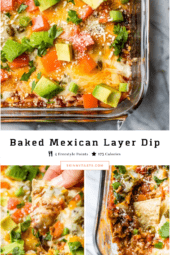 Baked Taco Layer Dip