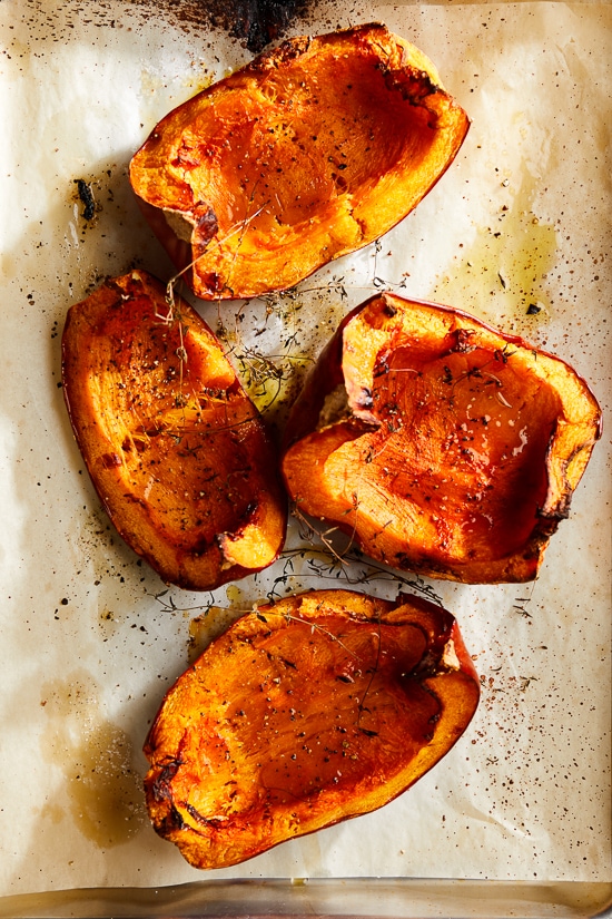 This healthy, creamy Pumpkin Ginger Soup is the perfect cozy, fall soup made creamy without adding any cream. Instead, the vegetables and Greek yogurt thicken it!
