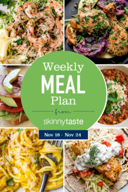 A free 7-day flexible weight loss meal plan including breakfast, lunch and dinner and a shopping list. All recipes include calories and WW Points.