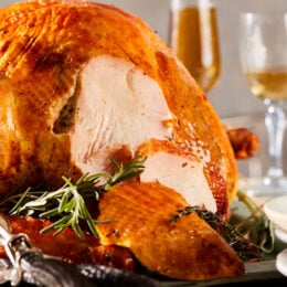 Herb and Salt-Rubbed Dry Brined Turkey