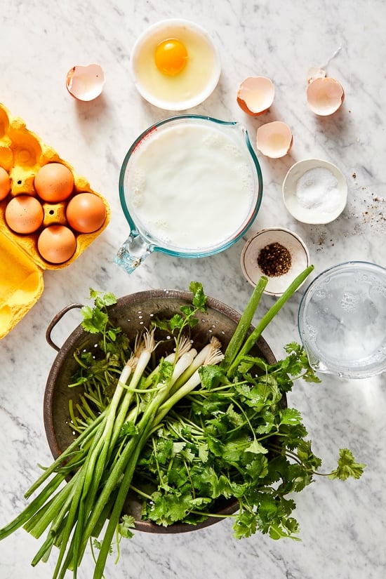 Changua (Colombian Milk and Egg Soup) is a typical breakfast in Bogotá, the capital of Colombia where my mom was born.