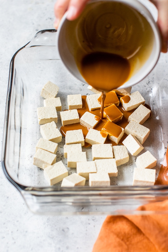How to stir fry extra firm tofu