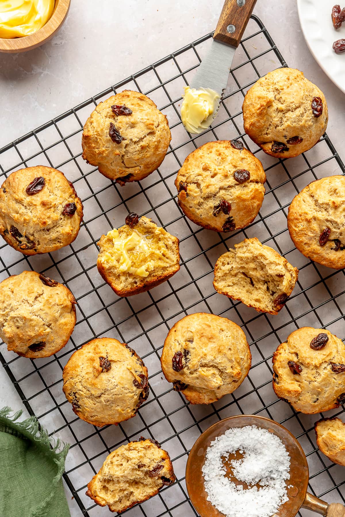 Whole Wheat Irish Soda Bread Muffins