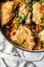 Ratatouille Baked Chicken takes a classic French dish and turns it into a family-friendly comfort food dish loaded with veggies.