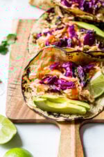 slow cooker chicken tacos