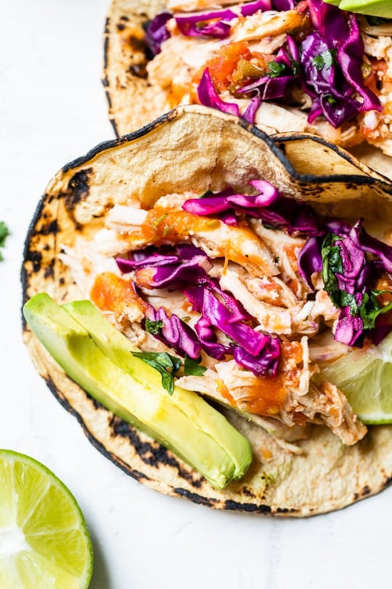 Slow Cooker Chicken Tacos