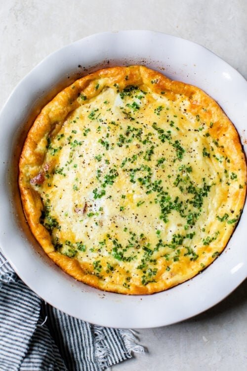 Crustless Quiche Lorraine