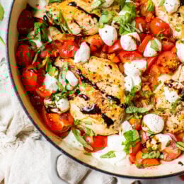 Caprese Chicken Skillet