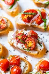 Whipped Ricotta Toast with Roasted Tomatoes