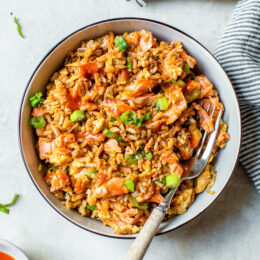Salmon Fried Rice