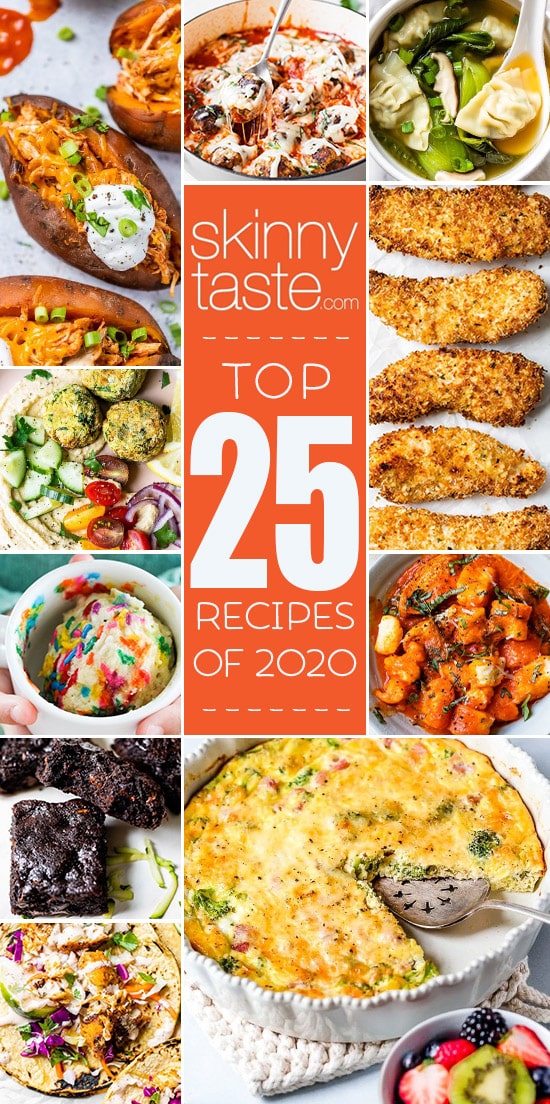 Top 25 Most Popular Skinnytaste Recipes of 2020