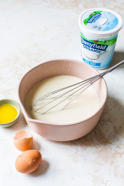 pancake wet ingredients