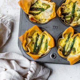 Asparagus Tartlet