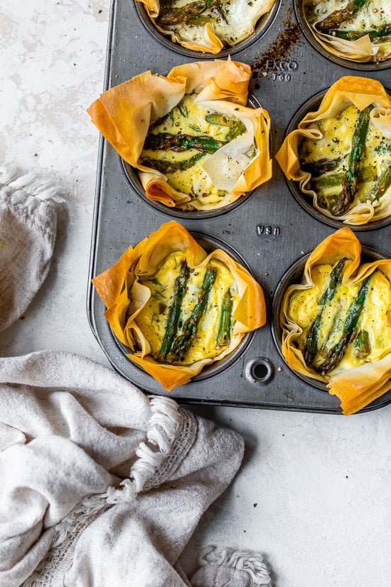 Asparagus Tartlet 