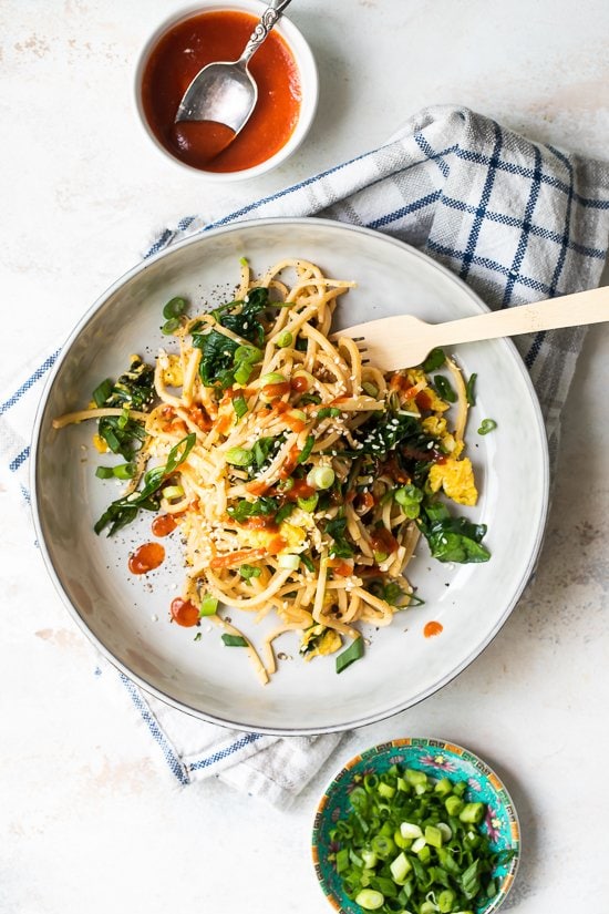 Hearts of Palm Noodle Peanut Stir Fry