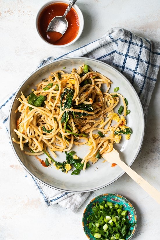 Hearts of Palm Noodle Stir Fry