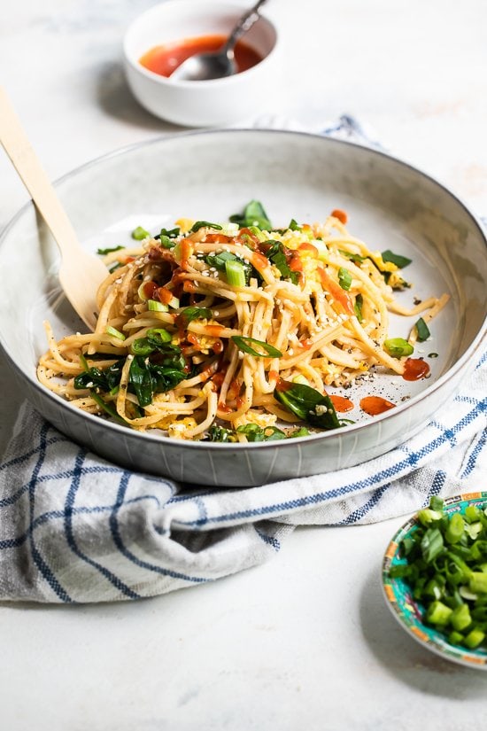 spicy stir fry noodles
