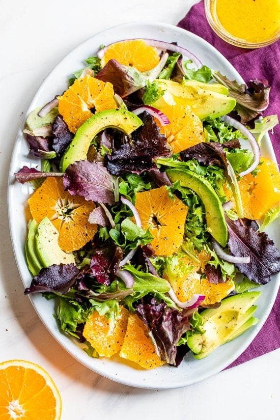 Naval Orange Salad with Avocado