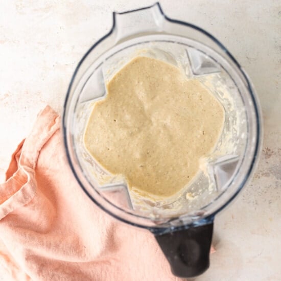 Place cottage cheese, egg yolks, vanilla, and sugar, if using in the blender.