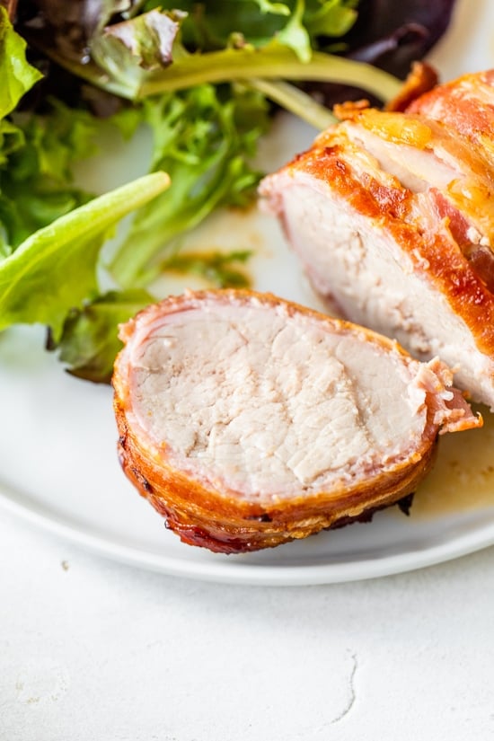 Pork Tenderloin with Bacon